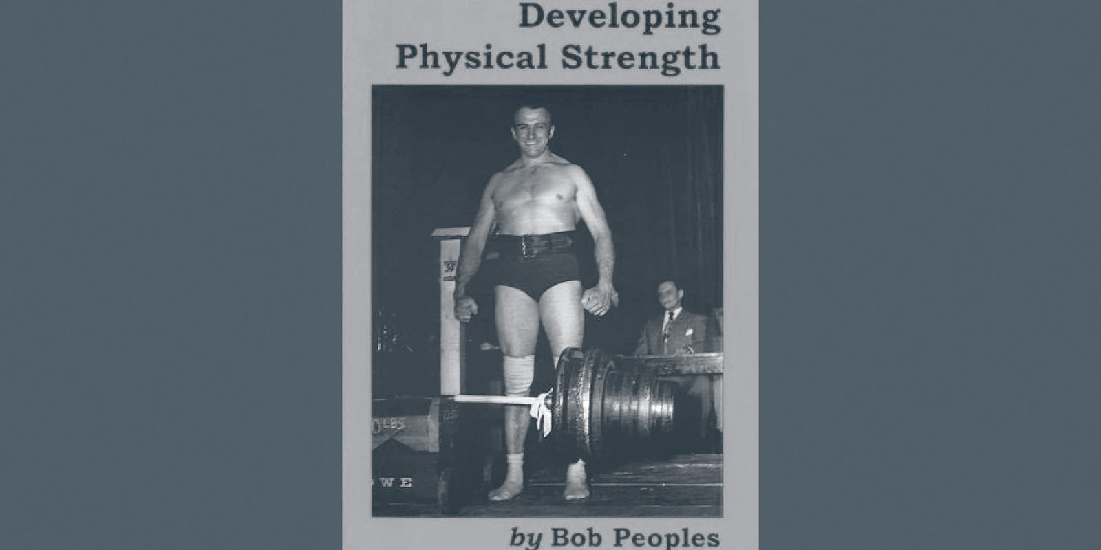Old Training Books - Bob Peoples - Verse Fitness
