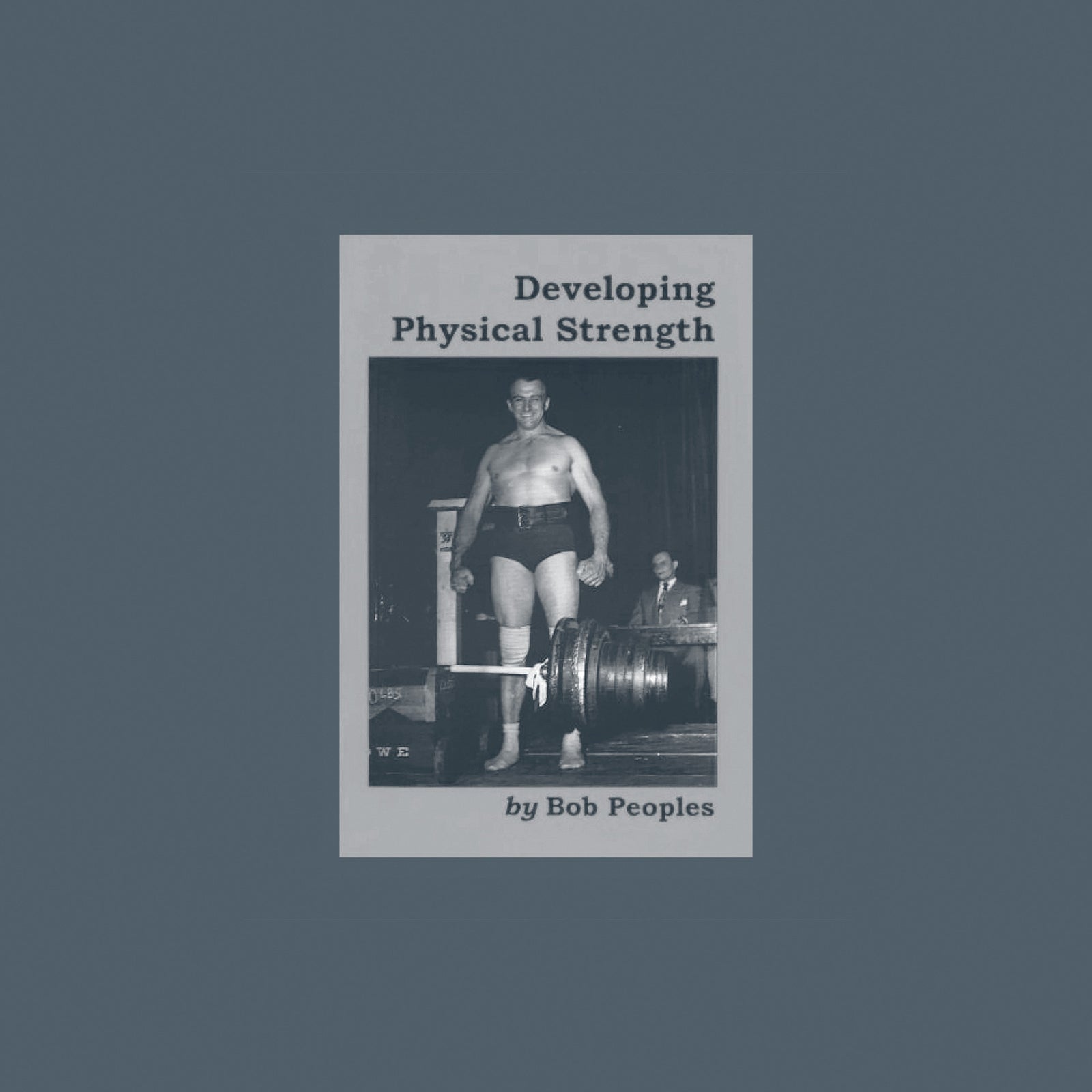Old Training Books - Bob Peoples - Verse Fitness