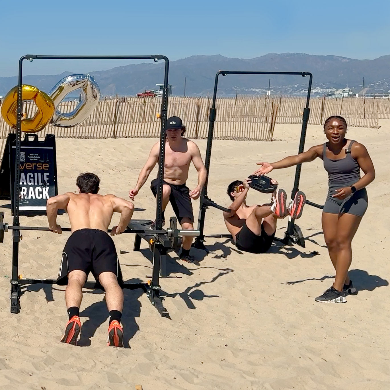 2-MINUTE BEACH HIIT WORKOUT with Kelsey