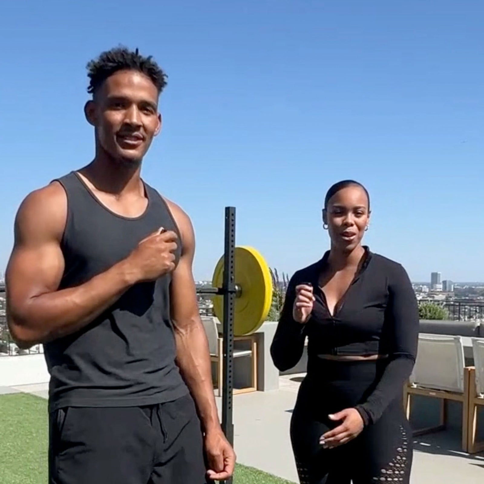 A Fun and Engaging Couples Workout: The Partnered Banded Workout