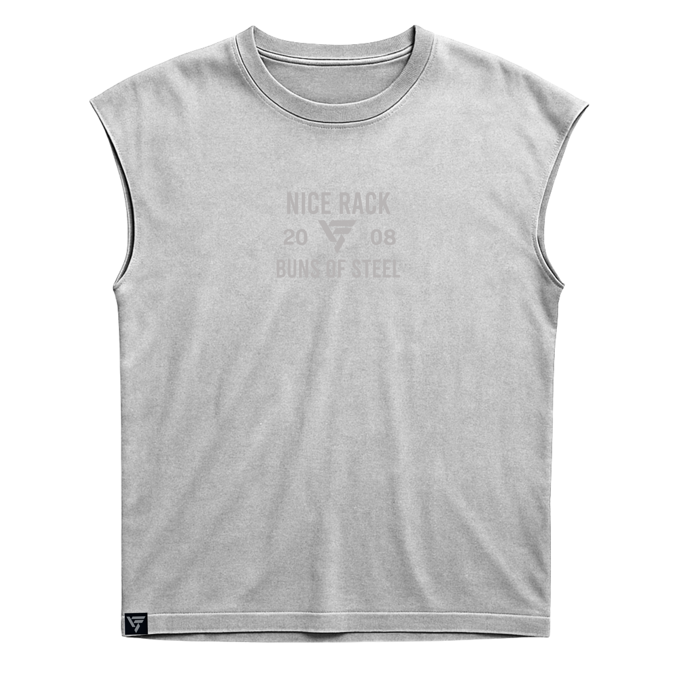 Never Stop - Premium Heavyweight Sleeveless Tee