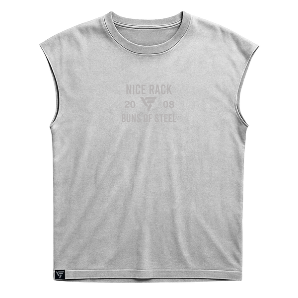 Never Stop - Premium Heavyweight Sleeveless Tee