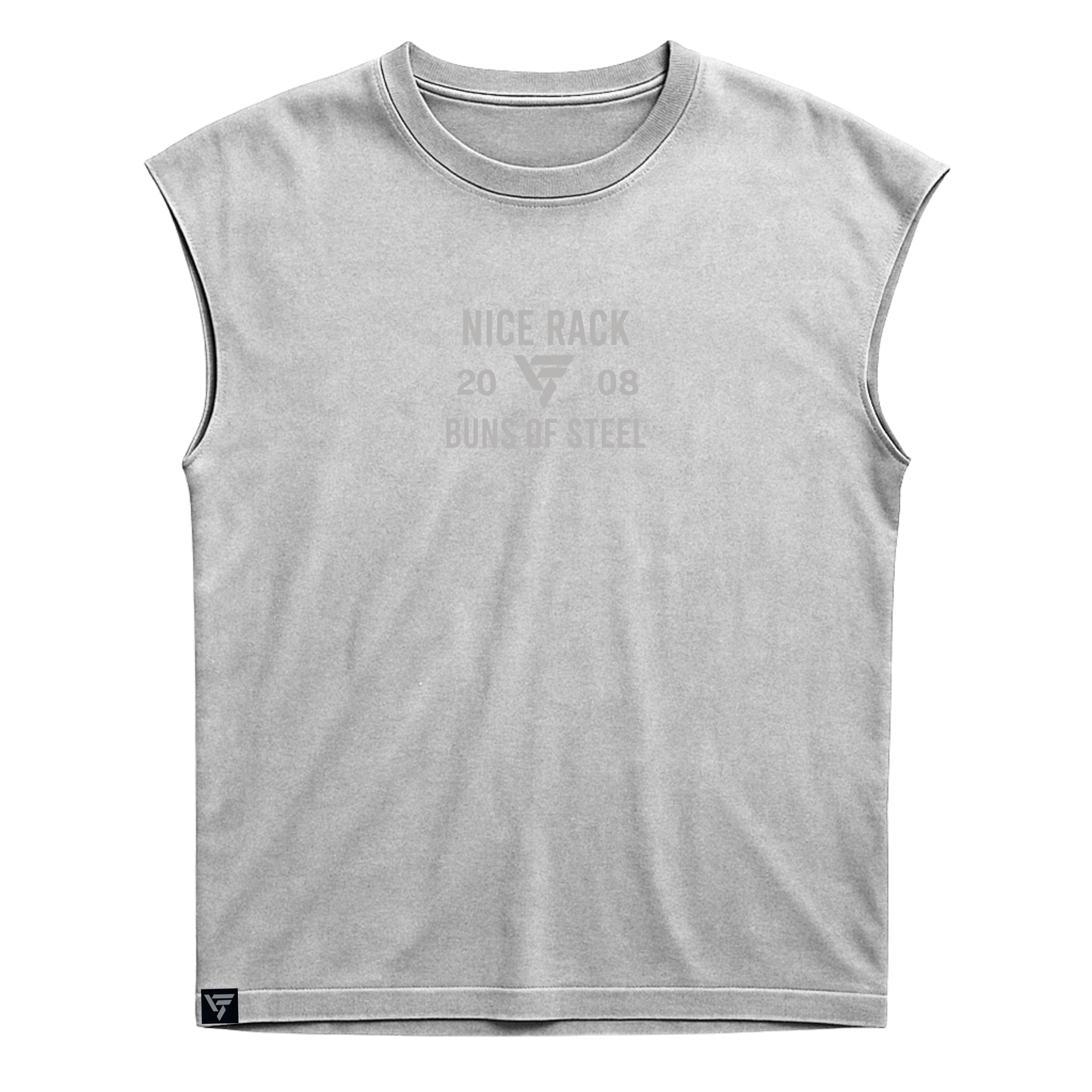 Never Stop - Premium Heavyweight Sleeveless Tee
