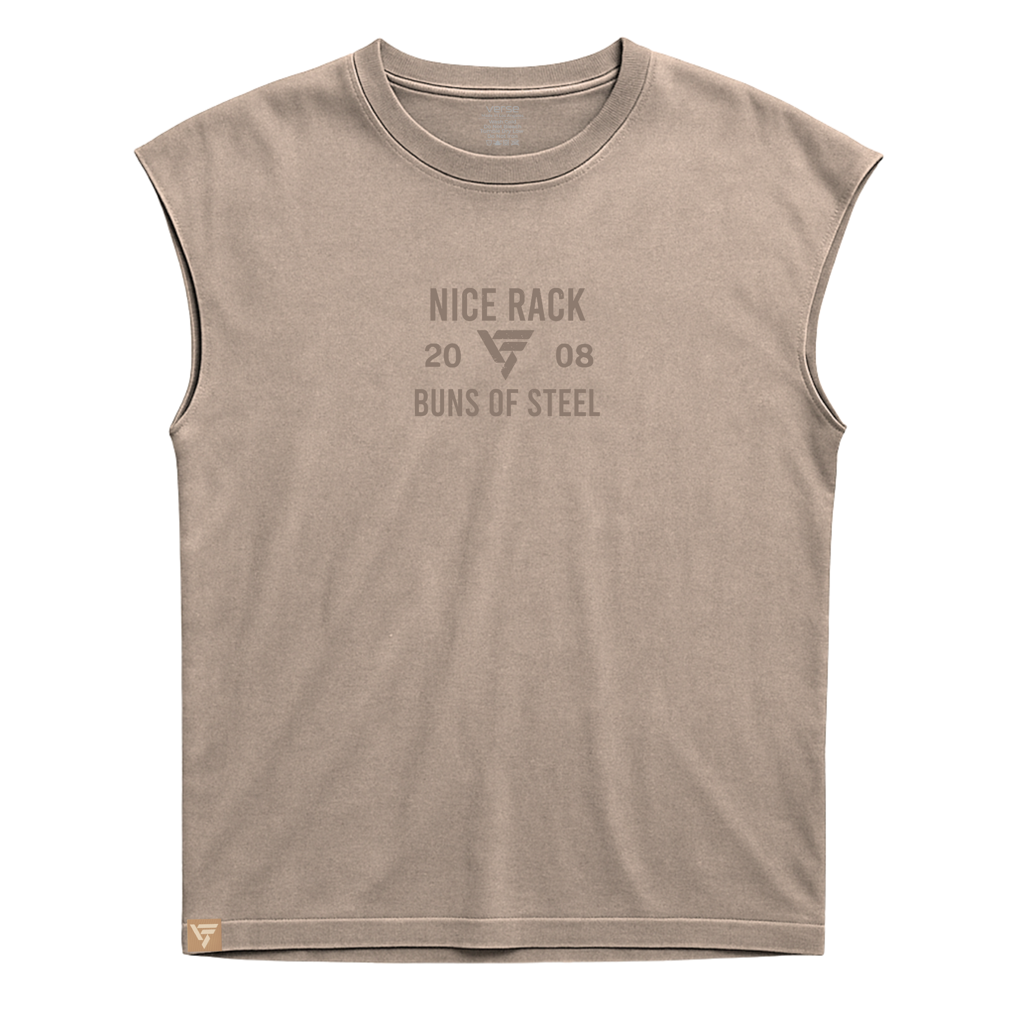 Never Stop - Premium Heavyweight Sleeveless Tee