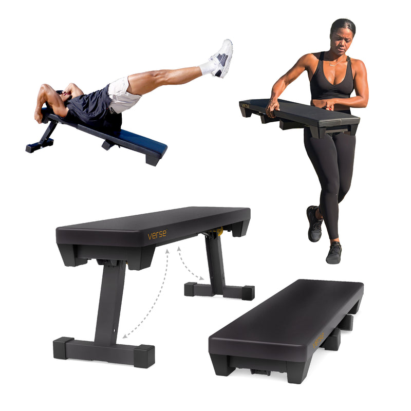 Verse® Agile Folding Bench — Compact & Portable