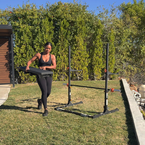 Verse® Agile Folding Bench — Compact & Portable