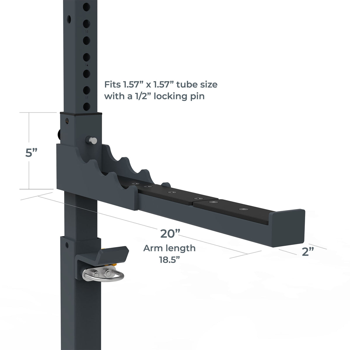 Light-Duty Spotter Arms for the Verse® Agile Rack